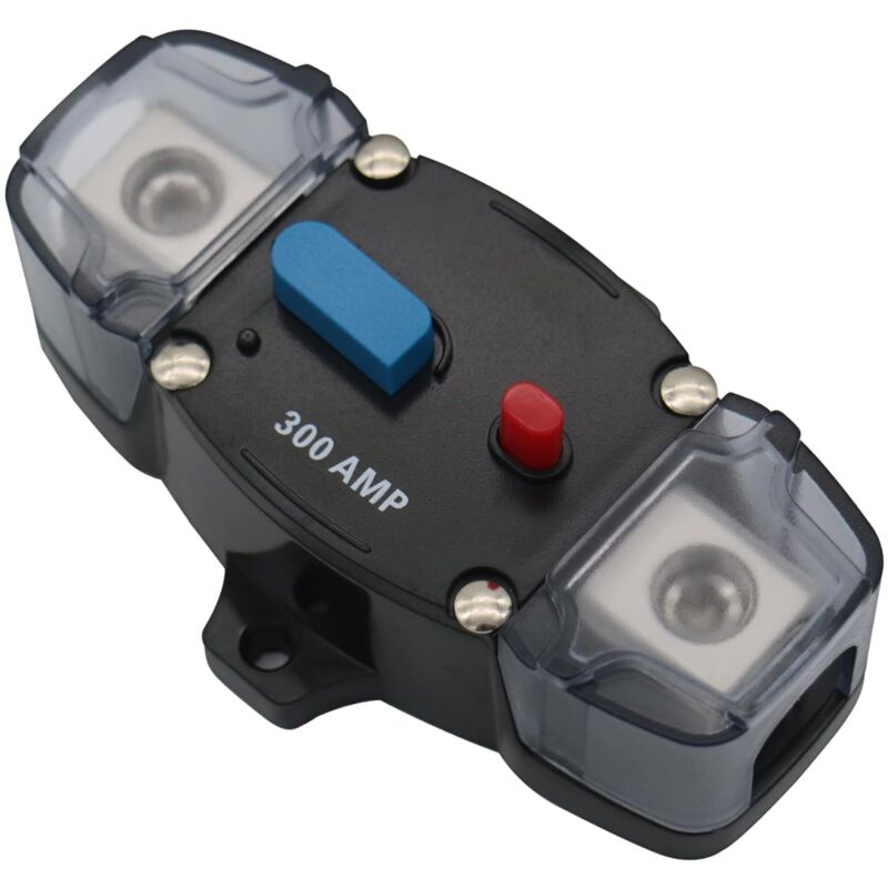 foto del prodotto 1 portafusibile per auto 12v 48v sistema di protezione fusibile audio per auto, camper, barca 300a 