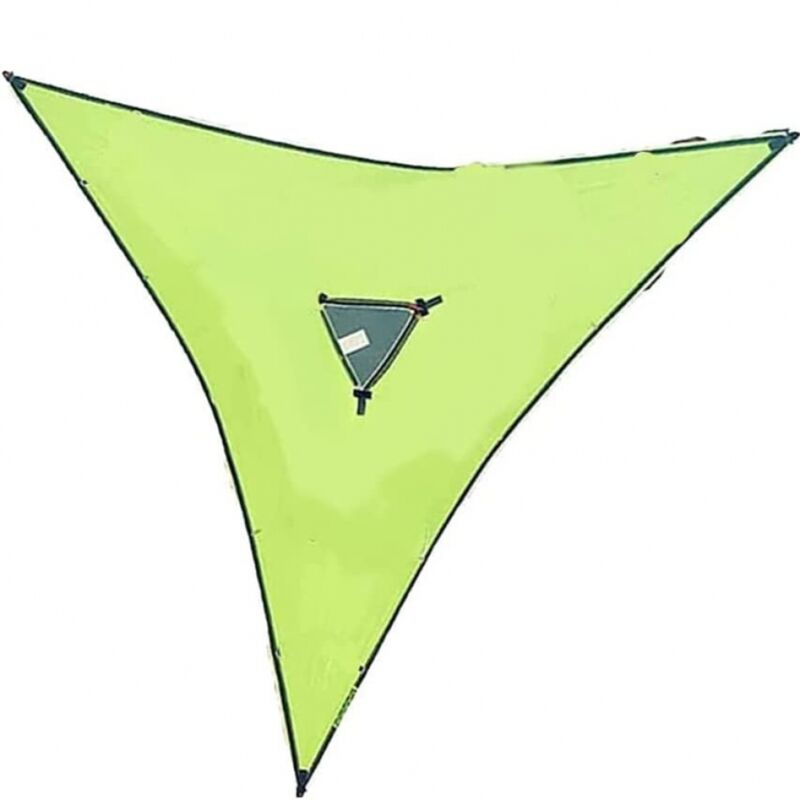 foto del prodotto 1 pz. amaca da campeggio aerea grande verde, amaca portatile multi persona da 3 ore