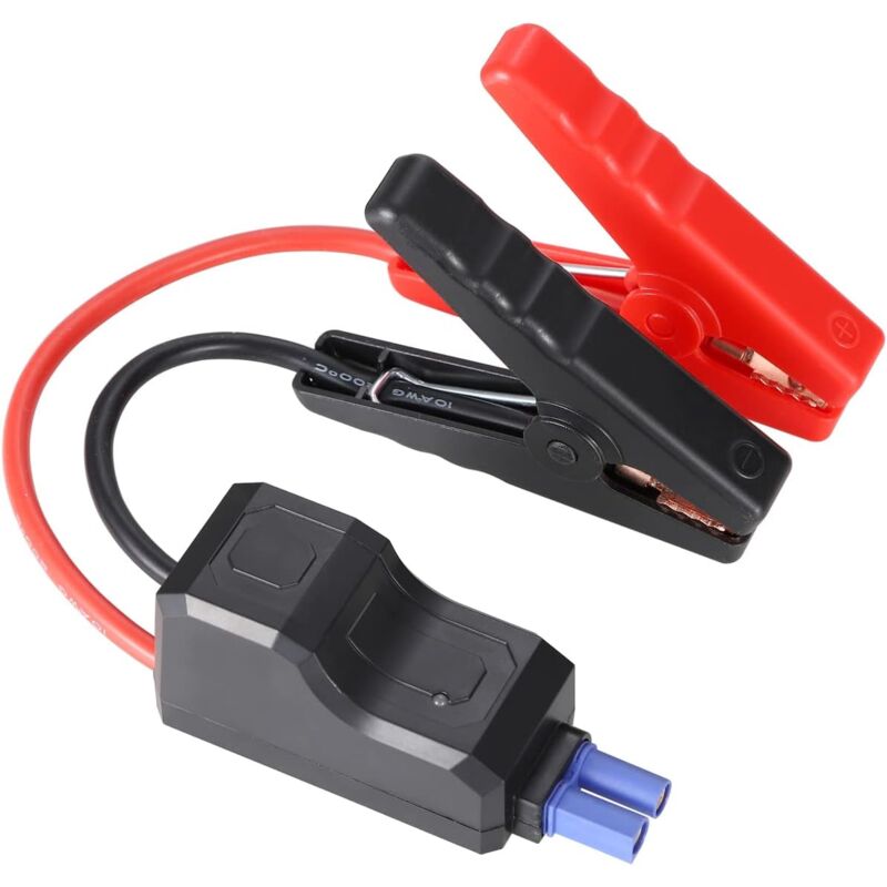 foto del prodotto 1 pz. cavi di avviamento di emergenza per auto portatili intelligenti, clip a coccodrillo di ricambio per avviatore di emergenza per auto portatile