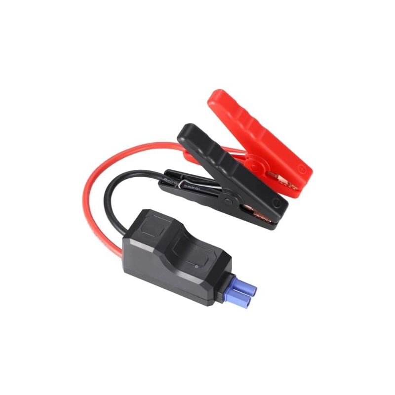 foto del prodotto 1 pz cavi di avviamento di emergenza per auto portatili intelligenti, morsetto a coccodrillo di ricambio per avviatore di emergenza per auto portatile da 12 v - aiperq