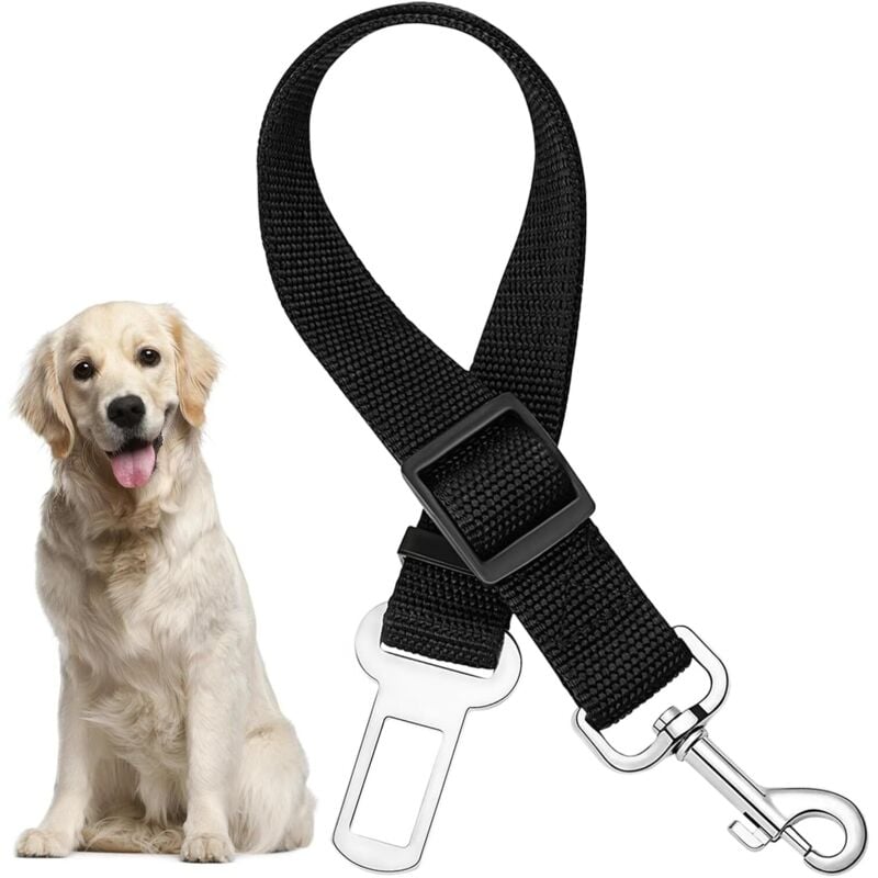 foto del prodotto 1 pz cintura di sicurezza per cani cintura di sicurezza per auto per cani, imbracatura universale per cani cintura di sicurezza per animali domestici