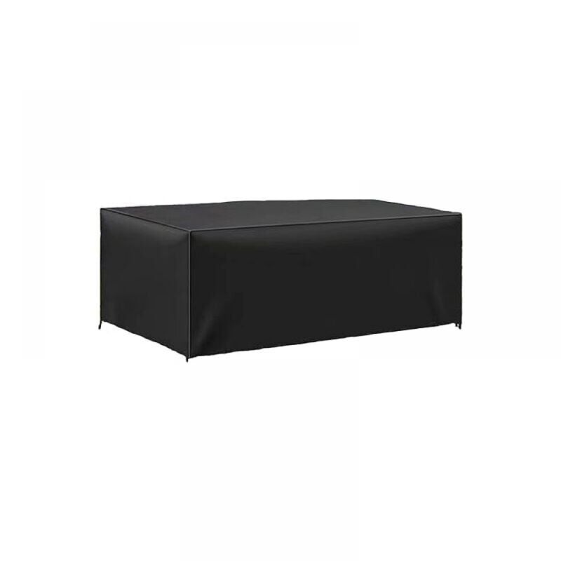 foto del prodotto 1 pz copertura per tavolo da giardino 123 x 61 x 72 cm, telo protettivo oxford 420d resistente alle intemperie e agli strappi per mobili da giardino