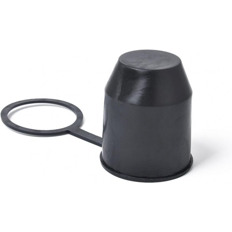foto del prodotto 1 pz. copertura universale per gancio di traino da 50 mm, copertura protettiva universale con fibbia