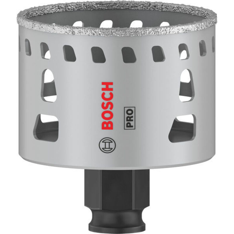 foto del prodotto 1 sega a tazza pro tile power change plus per piastrelle dure, piastrelle morbide, 60 mm dediametro, accessorio professionale bosch