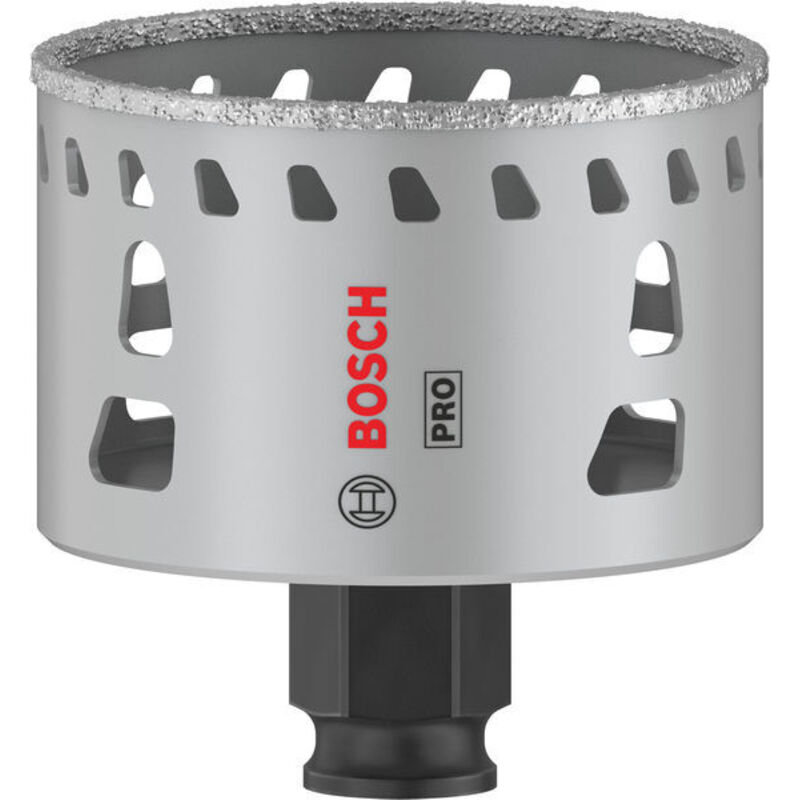 foto del prodotto 1 sega a tazza pro tile power change plus per piastrelle dure, piastrelle morbide, 65 mm dediametro, accessorio professionale bosch