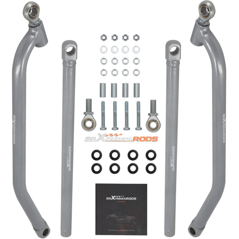foto del prodotto 1 set upper lower high clearance radius rods bars kit for polaris rzr 1000 xp4