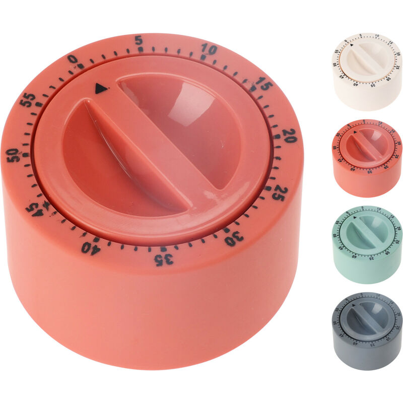 foto del prodotto 1 timer da cucina tondo 7cm colore assortito