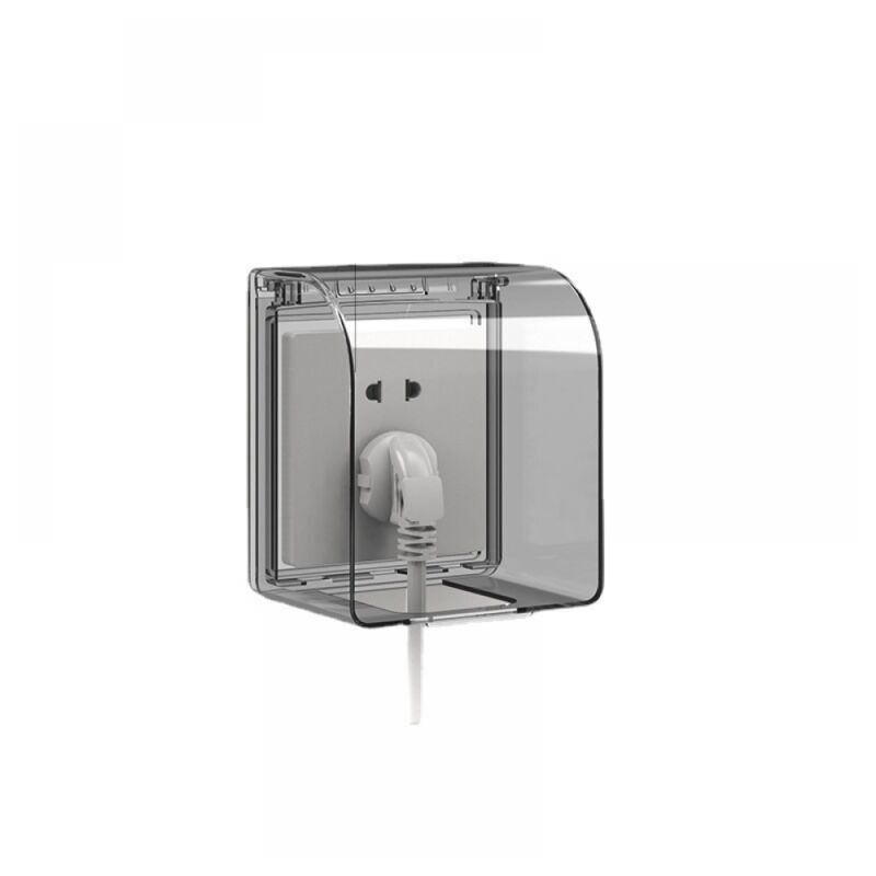 foto del prodotto 1 x copripresa di sicurezza per bambini, modello 86, impermeabile, universale, 12,2 x 10,8 x 7,3 cm, per esterni.