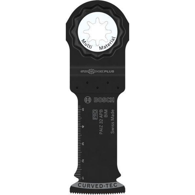 foto del prodotto 1 x pro multi material paiz 32 apb lama multifunzione per legno con chiodi, sandwich di metallo, larghezza 32 mm, accessorio professionale bosch