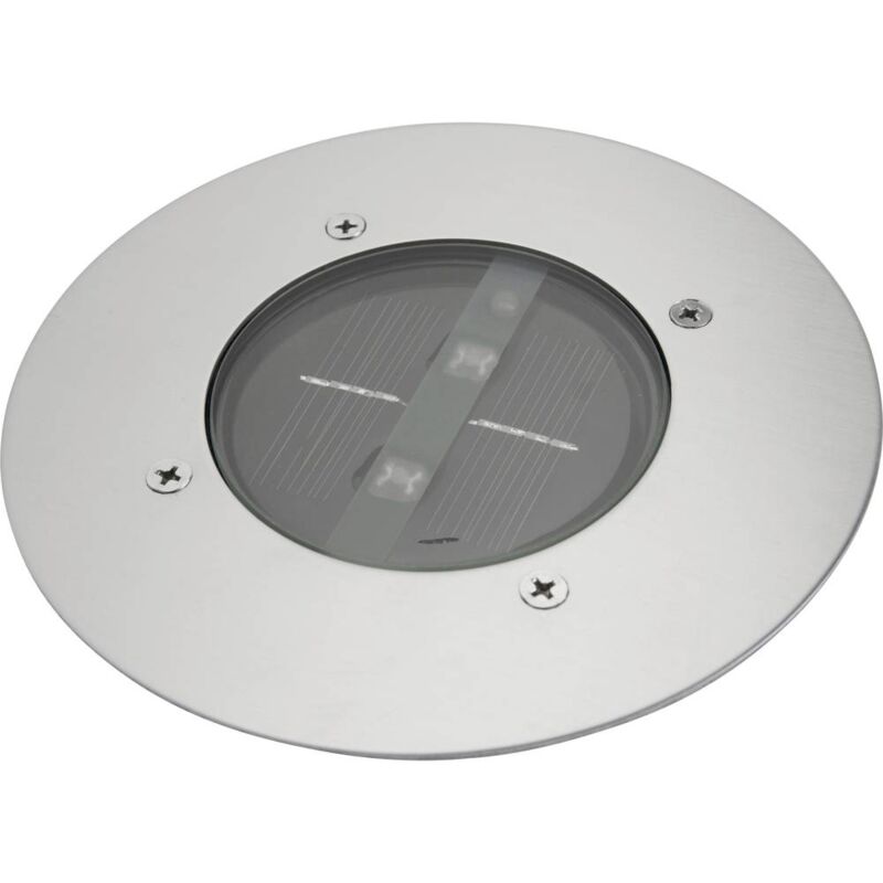 foto del prodotto 10.009.61 apparecchio da incasso a terra led monocolore 0.12 w acciaio inox spazzolato ranex