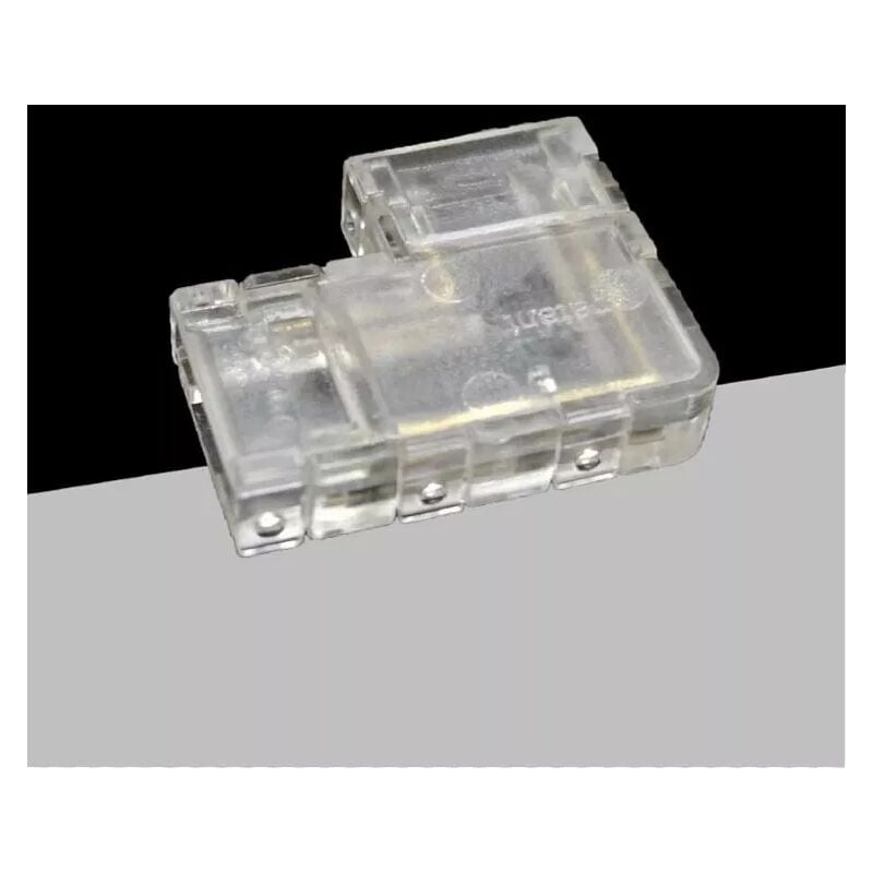 foto del prodotto 10 angoli per striscia led cob angolo 8 mm connettori collegamento