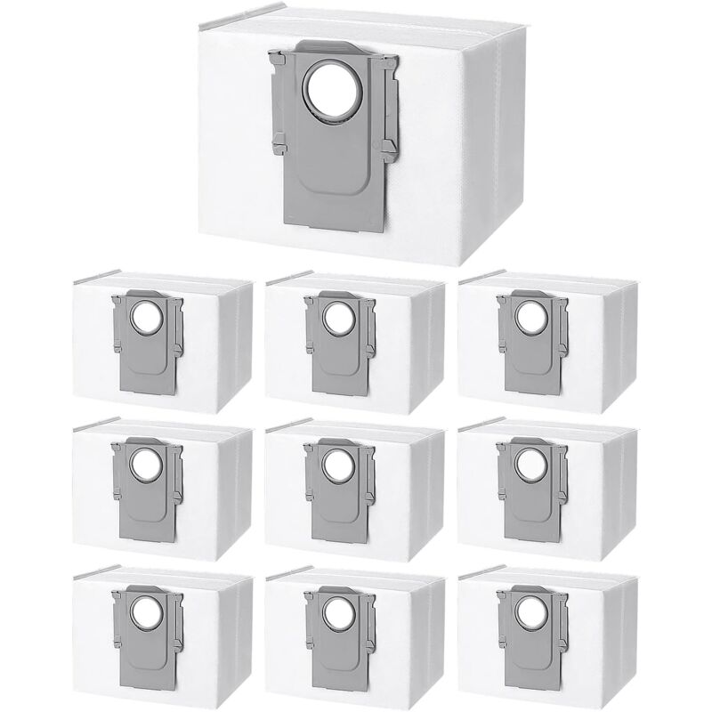 foto del prodotto 10 borse a tracolla applicabili per xiaomi roborock s8 s8 pro ultra s7 maxv ultra s7 pro ultra q7 q7 max q5 t8, sacche di aspirazione di