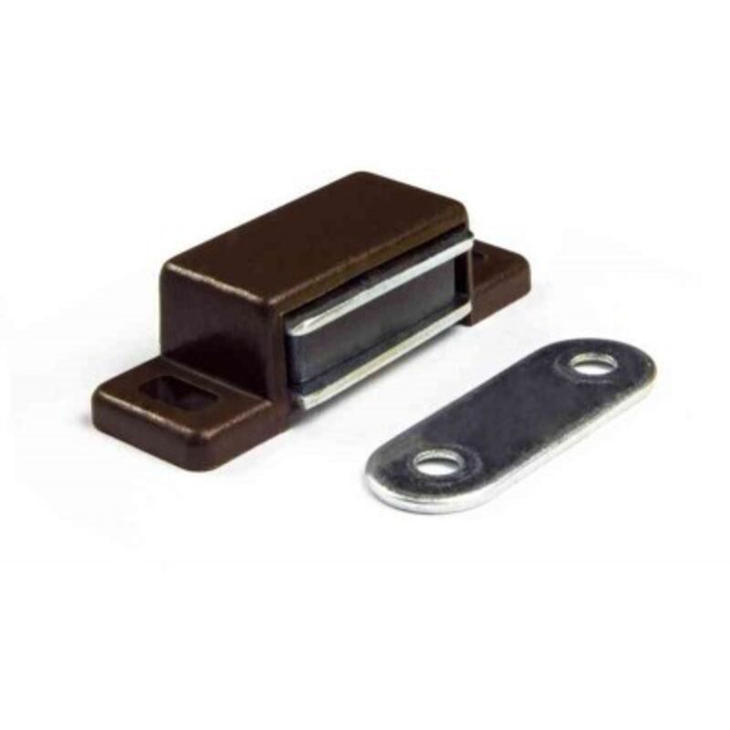 foto del prodotto 10 chiusure magnetiche da applicare marroni kg.4 masidef