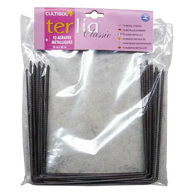foto del prodotto 10 clip metallici 20x20 cm vilmorin