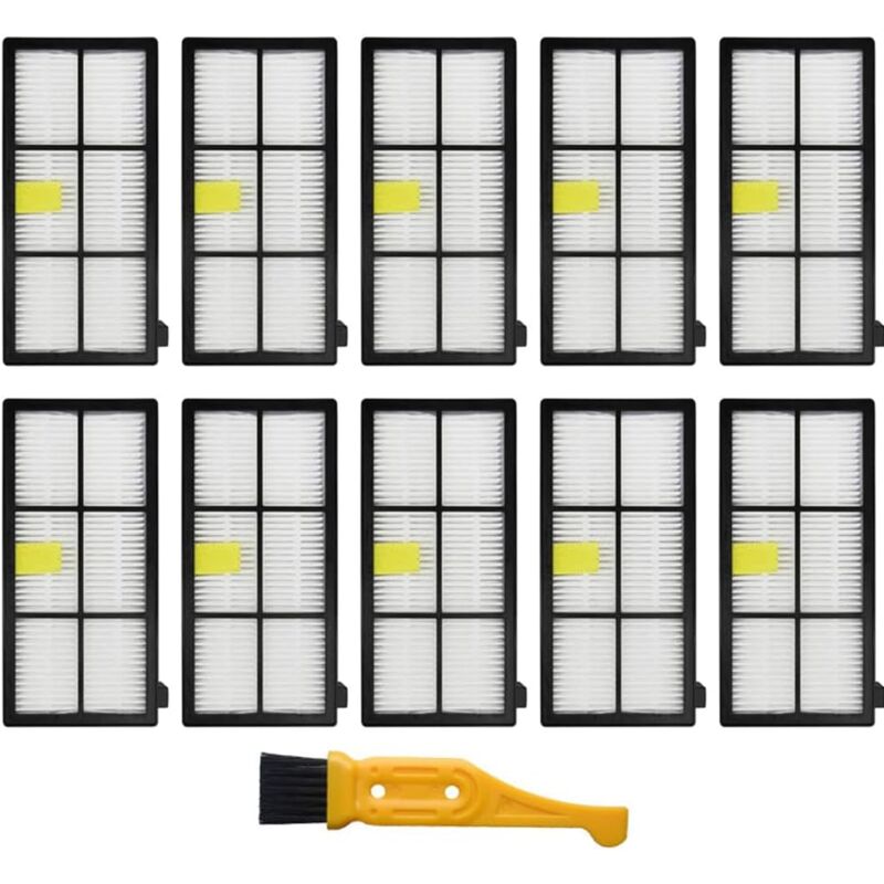 foto del prodotto 10 filtri hepa per roomba serie 800 900 860 870 871 880 960 980 robot aspirapolvere