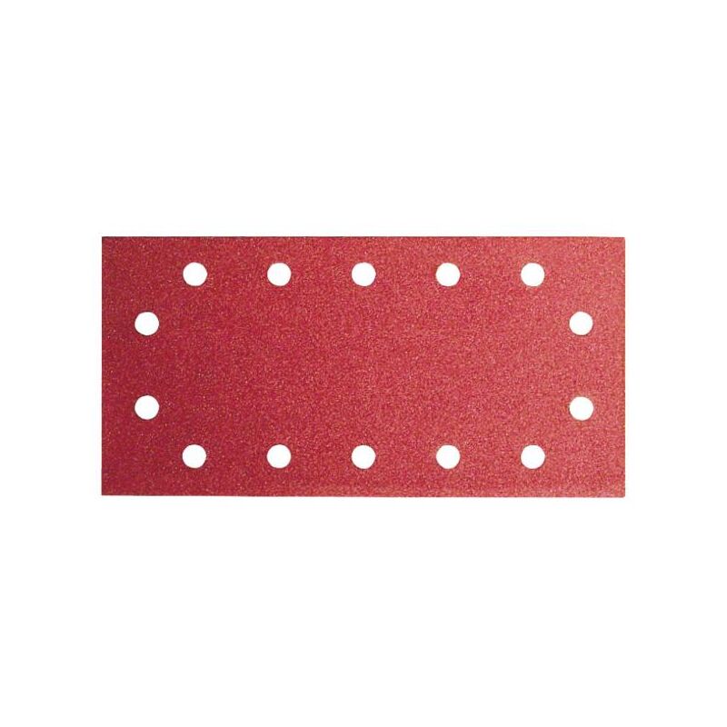 foto del prodotto 10 fogli levigatrice orbitale 115x280 g60 120 180 14 fori staffa bosch