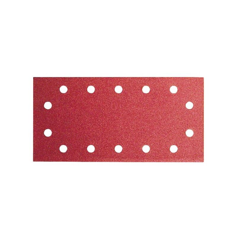 foto del prodotto 10 fogli per levigatrice orbitale 115x280 mm. grana 60 14 fori bosch