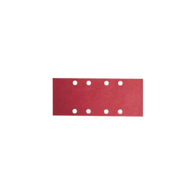 foto del prodotto 10 fogli per levigatrice orbitale 93x185 8 fori g. 60 120 180 bosch