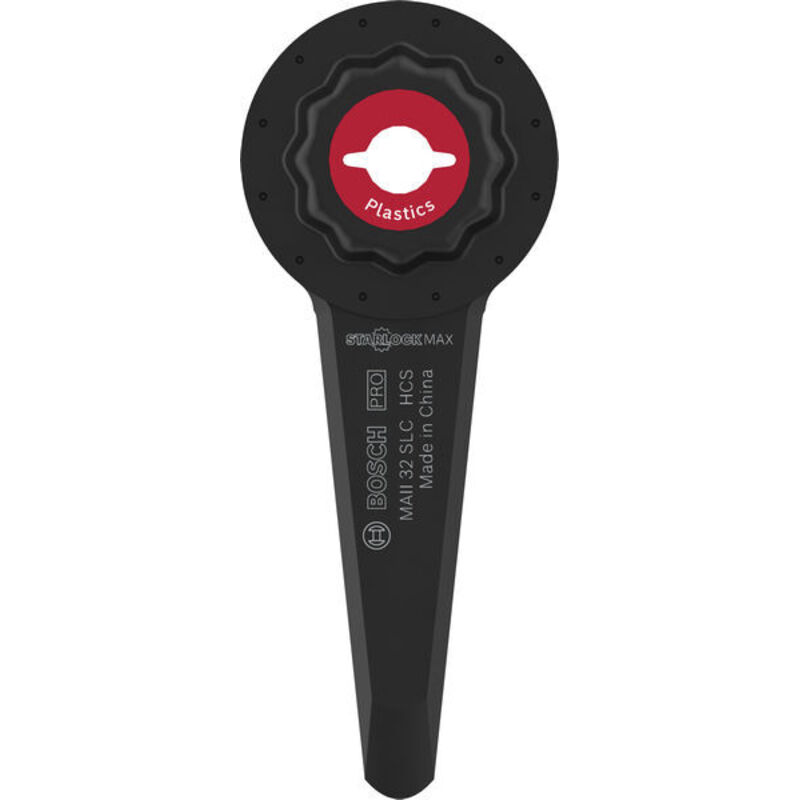 foto del prodotto 10 lame multimateriale maii 32 slc per utensili multifunzione per silicone, gomma, larghezza 32 mm, accessorio professionale bosch