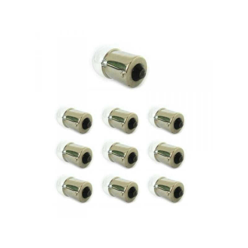 foto del prodotto 10 lampade alogene g18,5 ba15s 24v 5w r5w per camion autobus veicoli industriali