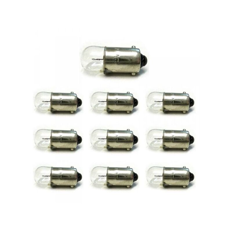 foto del prodotto 10 lampade alogene t4w ba9s t8,5 24v 4w per posizione interni camion autobus