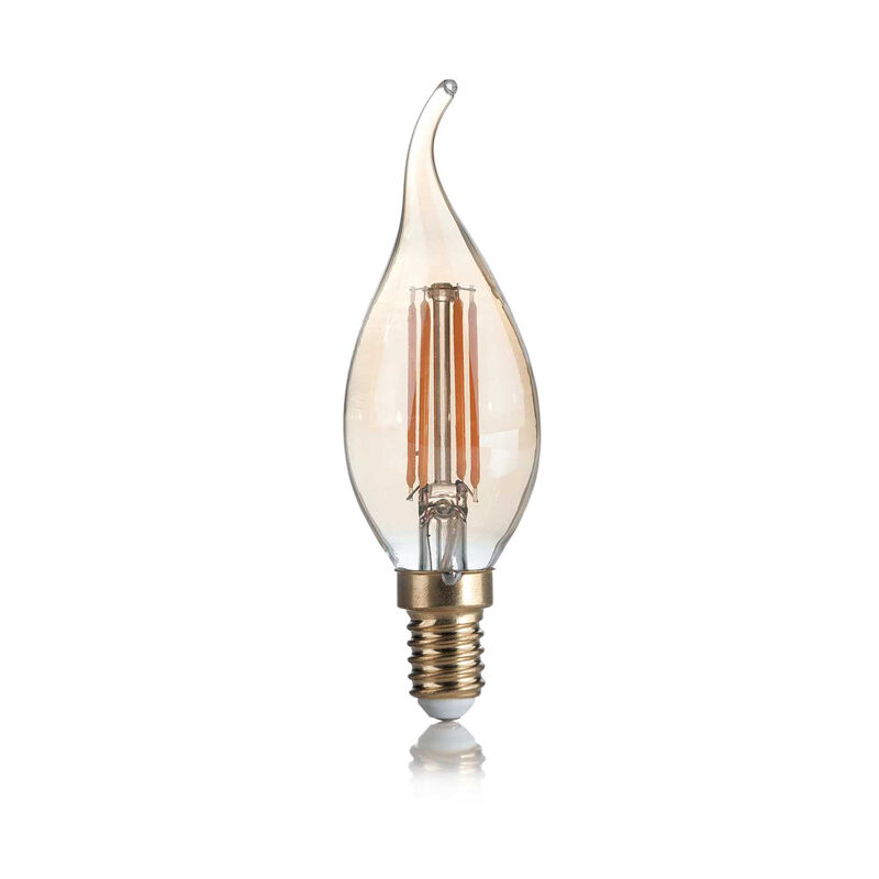 foto del prodotto 10 lampadine led colpo di vento e14 4 watt 2200 k vintage ambra