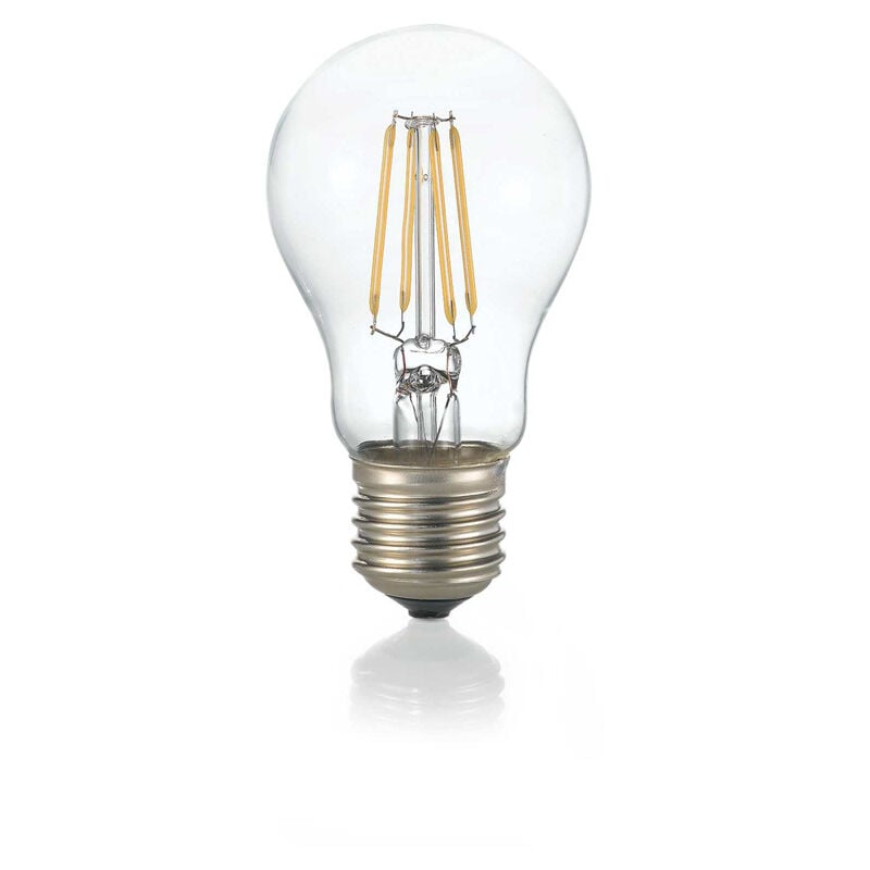 foto del prodotto 10 lampadine led goccia e27 4 watt 3000 k cri 80 vetro trasparente