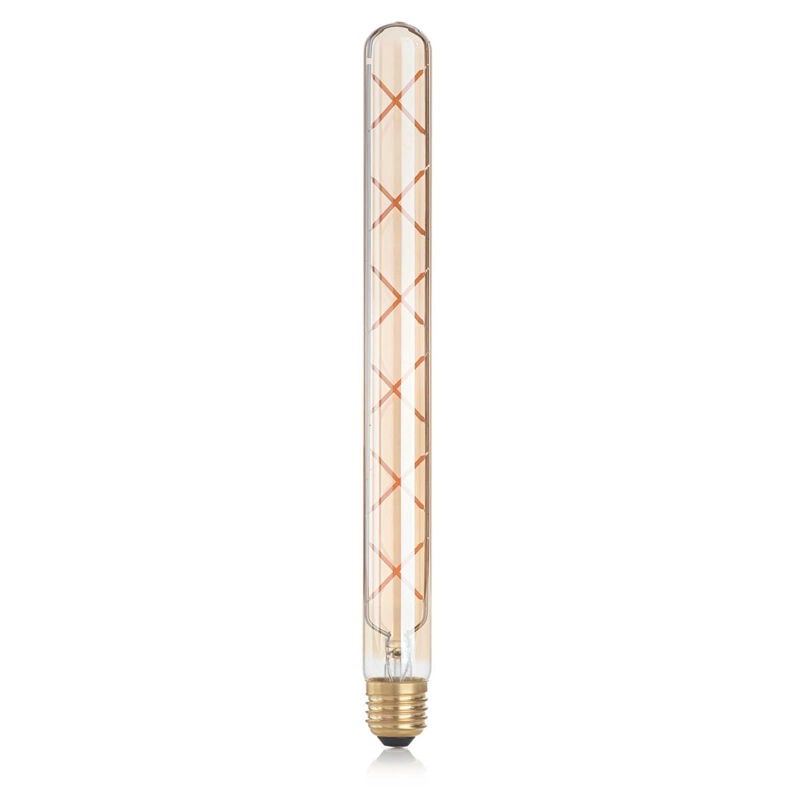 foto del prodotto 10 lampadine led linear e27 6 watt 2200 k 580 lm vintage ambra