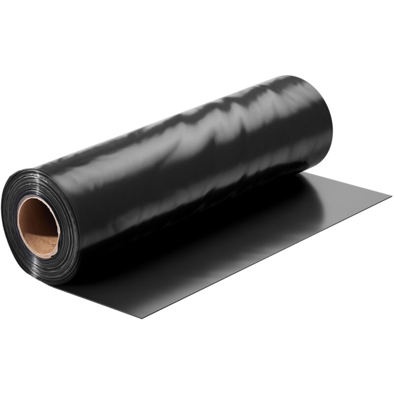 foto del prodotto 10 mil foglio di plastica resistente, rotolo da 10 x 100 . ideale come telo di protezione in plastica e telone per pittori. copertura in