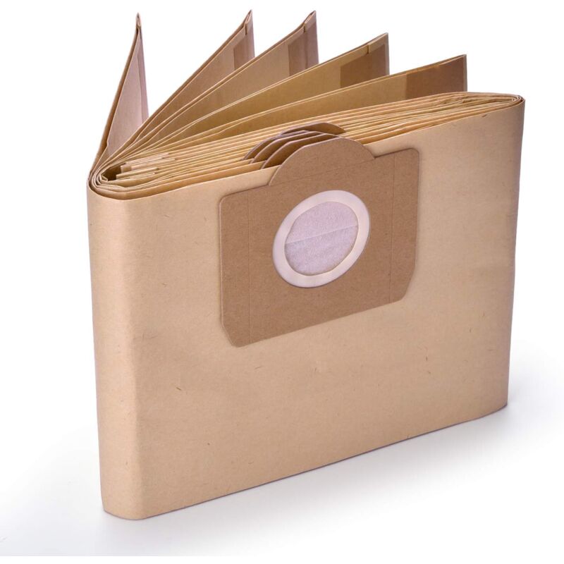 foto del prodotto 10 pack 6.959130.0 paper dustbag a 2201 2204 2504 for karcher wd3 wd3p wet dry vacuum cleaner replacement
