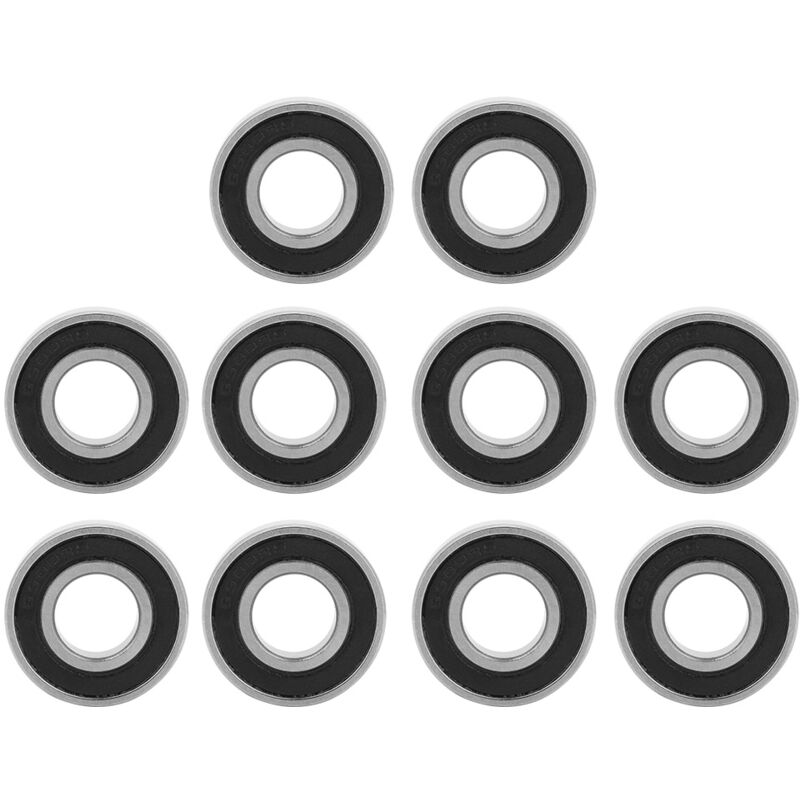 foto del prodotto 10 pezzi 6900-2rs cuscinetti a sfere a gola profonda sigillati in gomma 10 mm 22 mm 6 mm - ej.life