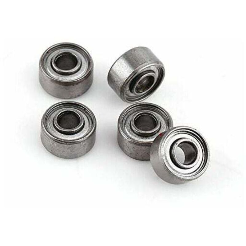 foto del prodotto 10 pezzi 693zz mini cuscinetti a sfera flangiati in acciaio cuscinetti a doppia schermatura kit 3 8 4mm kzq
