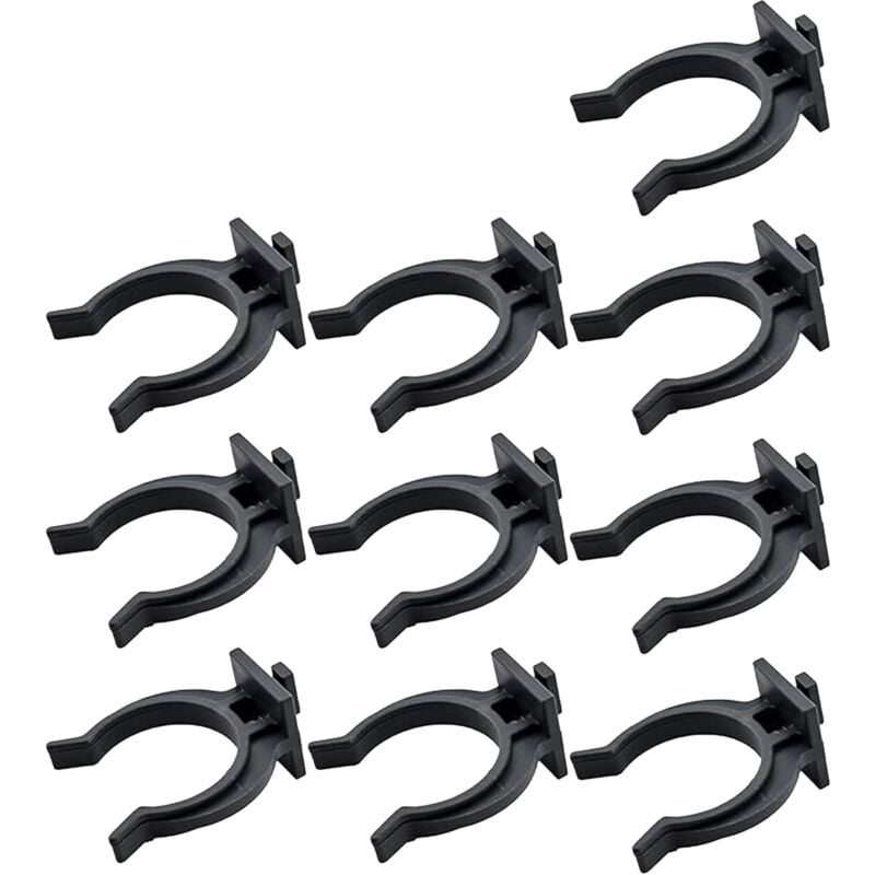 foto del prodotto 10 pezzi clip per zoccolo da cucina, clip per zoccolo, clip di fissaggio per zoccolo da cucina per zoccolo da cucina per divani, tavoli, letti,