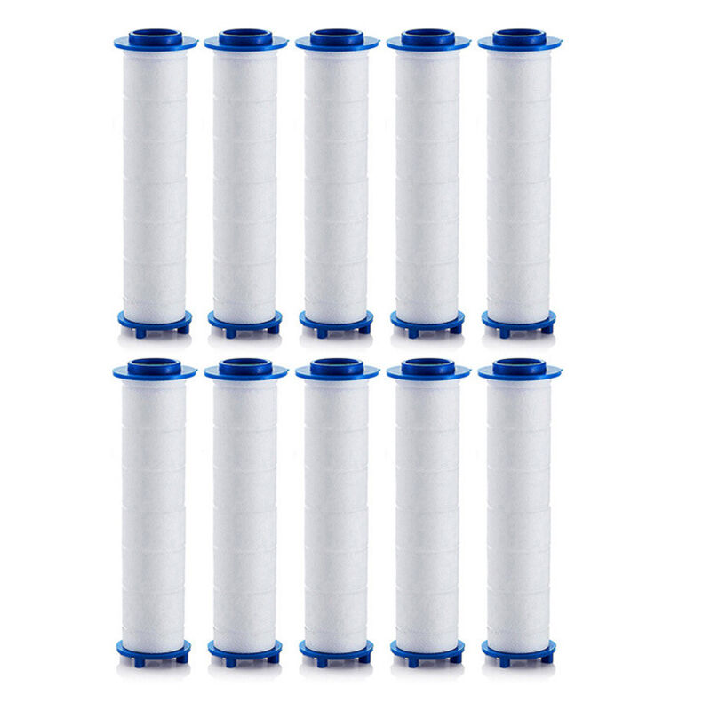 foto del prodotto 10 pezzi di filtro doccia di ricambio per filtro doccia ad alta efficienza per rimuovere cloro e fluoro home