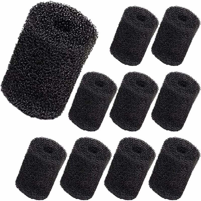 foto del prodotto 10 pezzi di ricambio per polaris tail scrubber per tubo flessibile per pulitore per piscine vac-sweep - adatto a 180,280,360,380,480,3900 schiuma