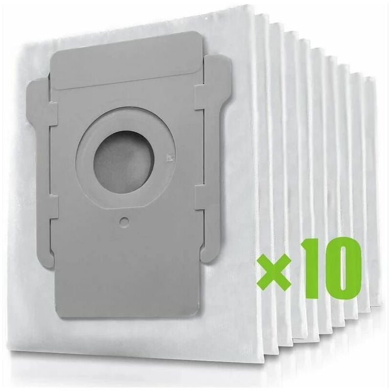 foto del prodotto 10 pezzi irobot roomba i7 bag, sacchetti antipolvere di ricambio per irobot roomba i7 i7 i7 plus e5 e6 e7 s9 s9 aspirapolvere