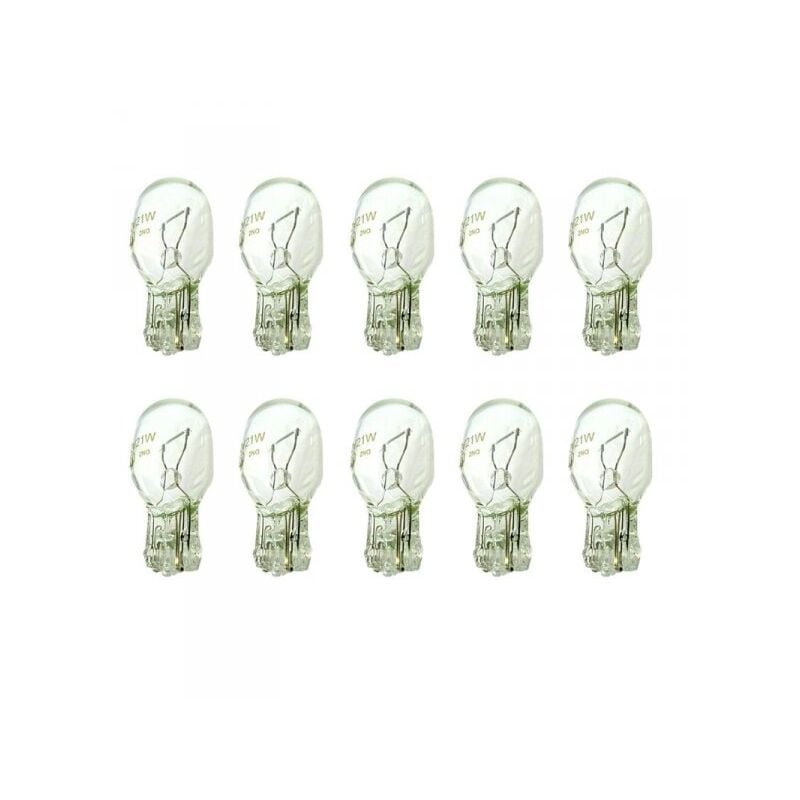 foto del prodotto 10 pezzi lampada alogena t20 w21w 12v 21w