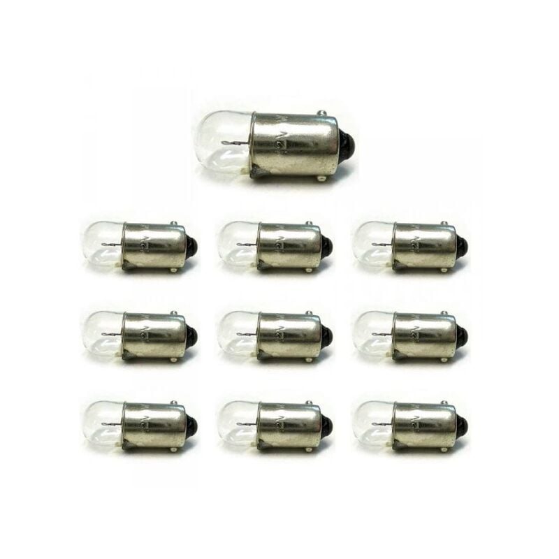foto del prodotto 10 pezzi lampada alogena t4w ba9s t8,5 24v 4w