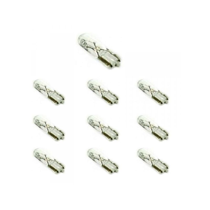 foto del prodotto 10 pezzi lampada alogena t5 w1,2w 24v 1,2w w2x4.6d