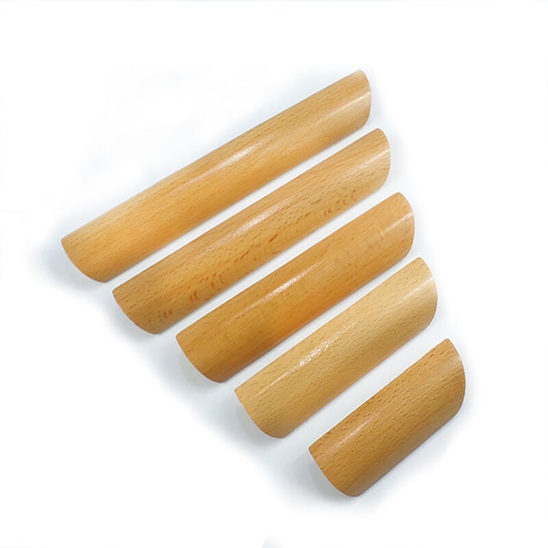 foto del prodotto 10 pezzi maniglie per mobili in legno, pomelli cassetti per cucina, maniglia per armadi cassetto guardaroba porta 192mm