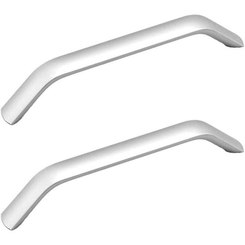 immagine 0 del prodotto 10 pezzi maniglie per mobili, maniglia per porta in lega di alluminio, maniglie per armadi, cassetto, camera con vite argento 192mm