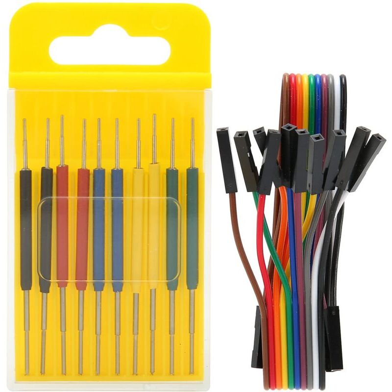 foto del prodotto 10 pezzi micro ic clip a gancio abs ic cavi di prova mini clip componente elettronico per programmatore di analizzatori logici generatore di segnale