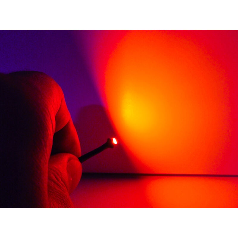 foto del prodotto 10 pezzi micro mini lampada led 12v smd 3528 rosso per luci spia auto jeep