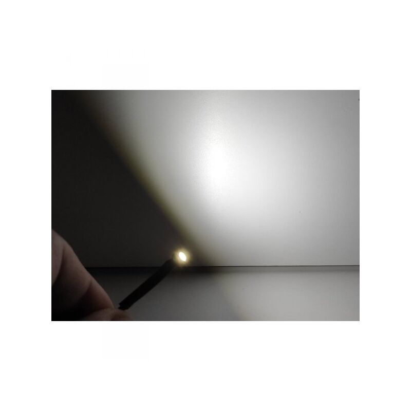 foto del prodotto 10 pezzi micro mini lampada led con filo 12v smd 3528 colore bianco luci spia per auto jeep
