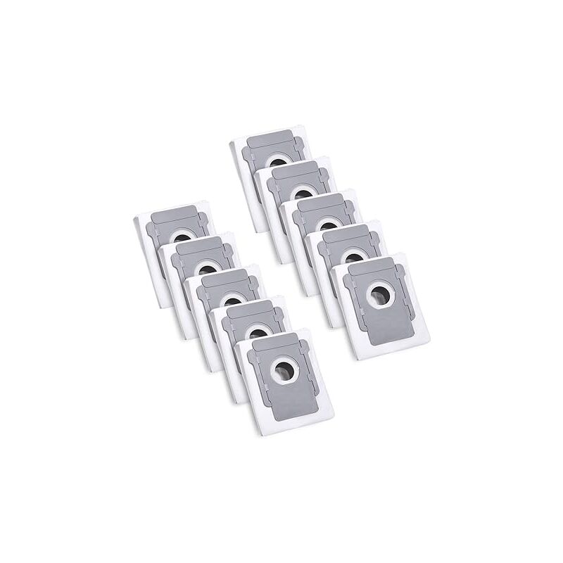foto del prodotto 10 pezzi sacchetti per aspirapolvere per irobot roomba i7 i3 j7 e5 e6 s9, accessori per sacchetti di polvere di ricambio per aspirapolvere