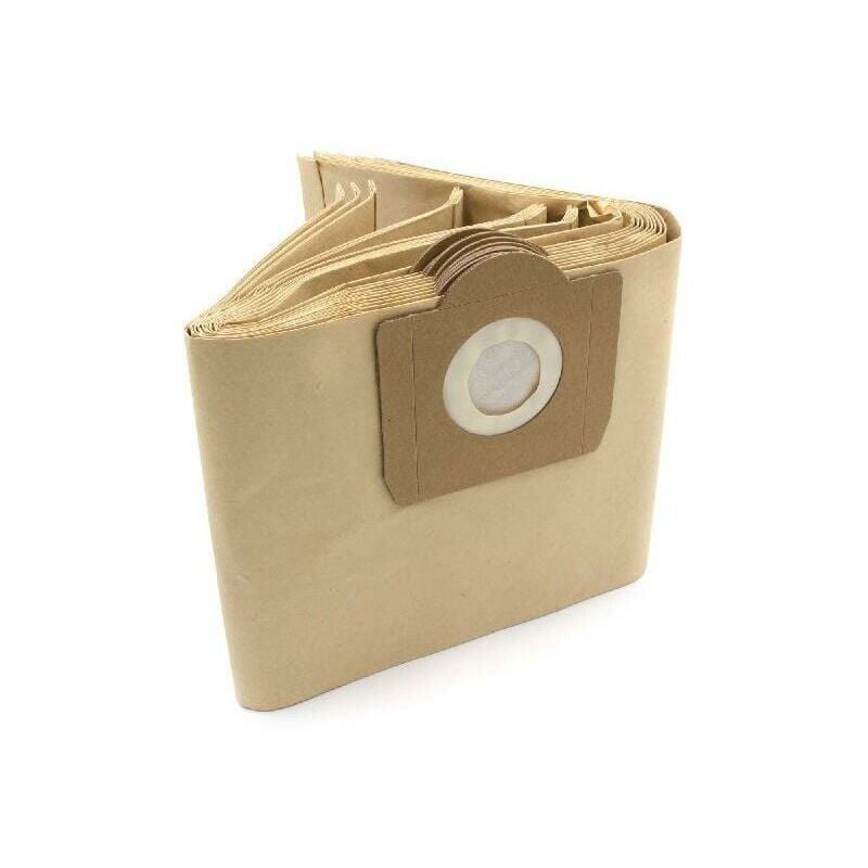 foto del prodotto 10 pezzi sacchetto di carta, sacchetto per aspirapolvere, compatibile con k rcher, sostituibile 6.959 130.0