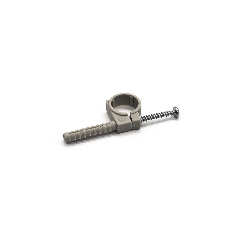 foto del prodotto 10 pz collari singoli in nylon con vite mm 10