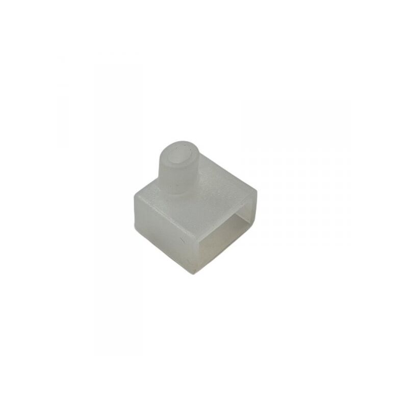 foto del prodotto 10 pz connettore di alimentazione morbido gomma per striscia led neon flex sl240810 con uscita cavo laterale