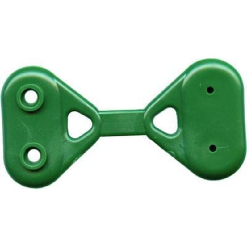foto del prodotto 10 pz gancio per rete ombreggiante telo ombra verde in plastica fissare fascetta