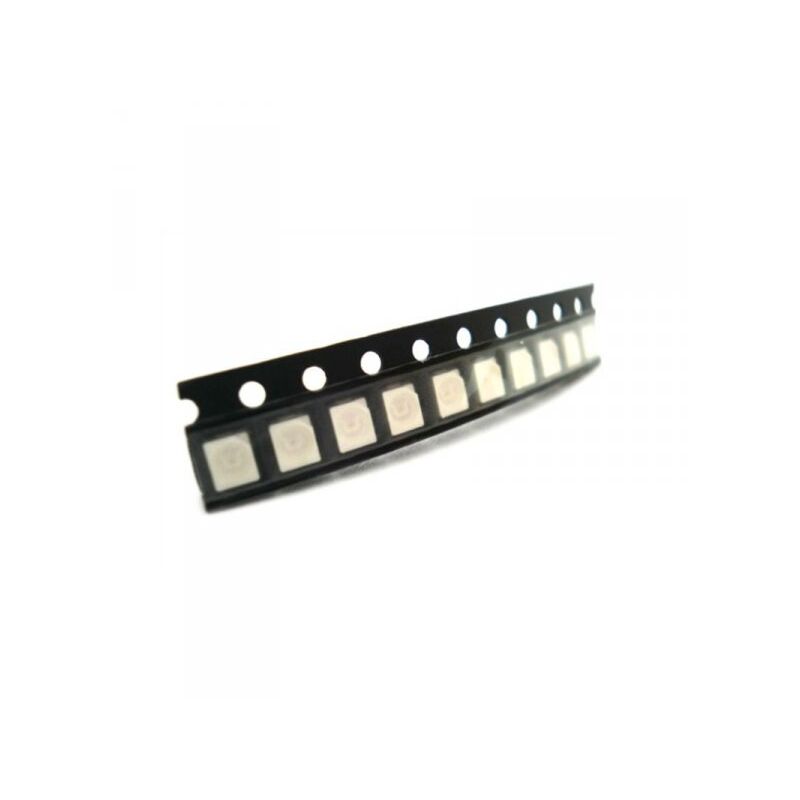 foto del prodotto 10 pz led smd 3528 rosso 2.0 2.2v 20ma 600 mcd